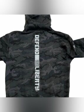 Howitzer Clothing "Defend Liberty" Camo Hoodie